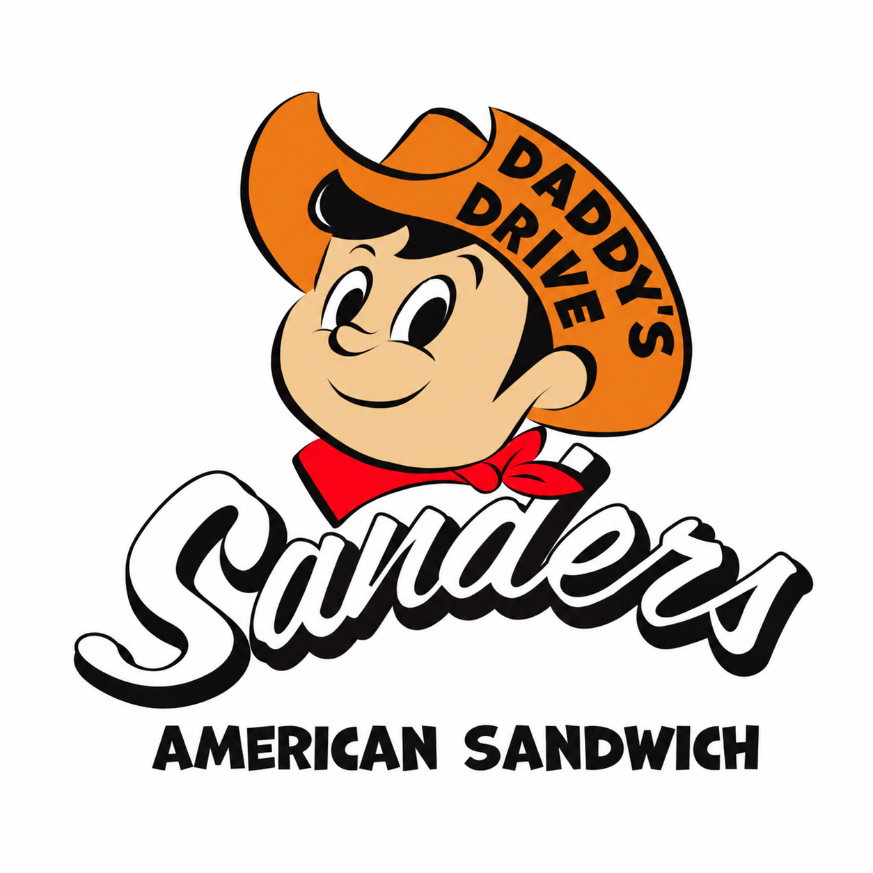 daddy's drive SANDERS ロゴ