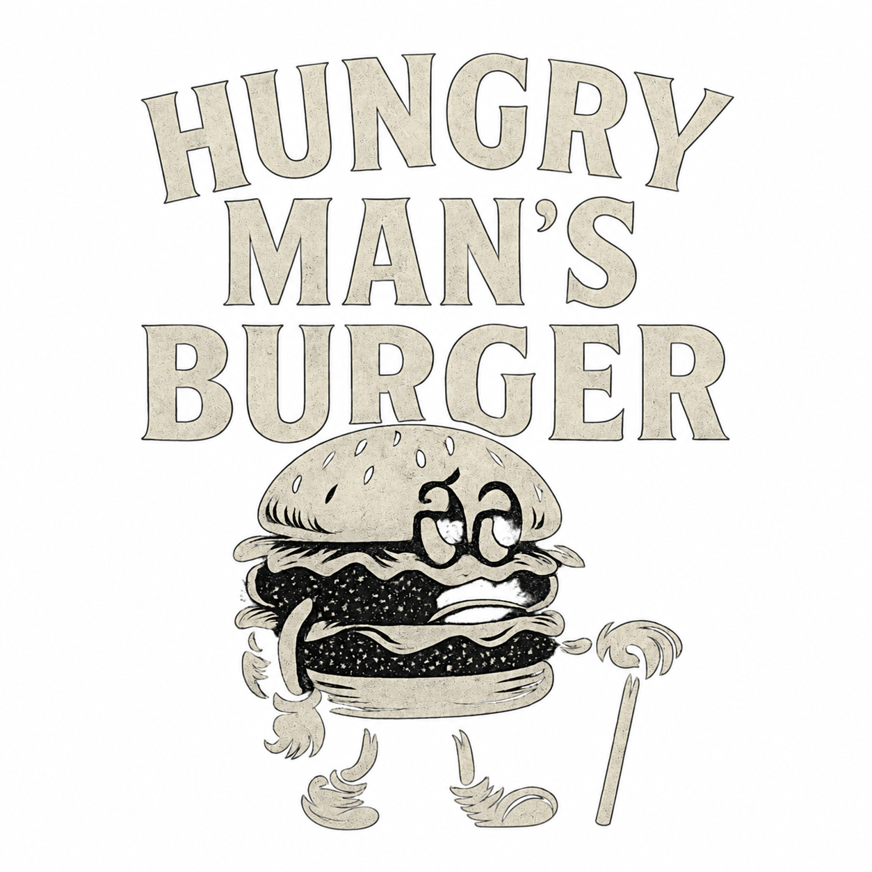 HUNGRY MANS BURGER ロゴ